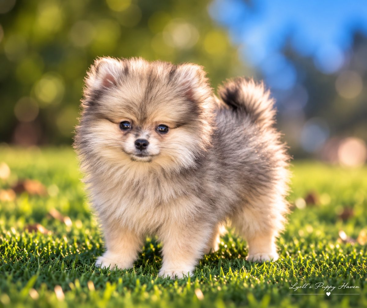 Haven, a AKC Pomeranian puppy